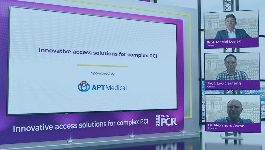 Innovative access solutions for complex PCI - EuroPCR 2022